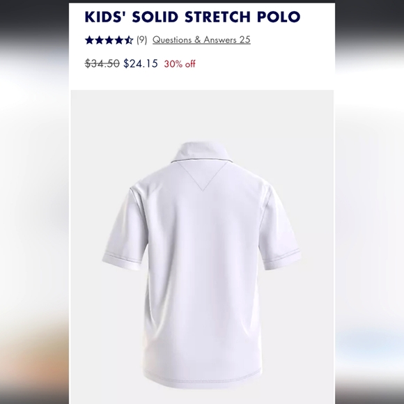 2 TOMMY HILFIGER Boys Polo Tshirts - Picture 9 of 16